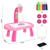 Children Led Projector Desk