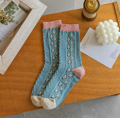 Spring Autumn Long Kids Socks