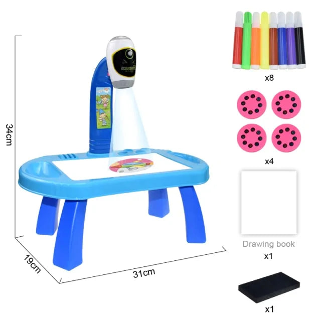 Children Led Projector Desk