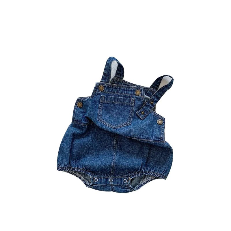 Denim Baby Overalls - Little OneSie