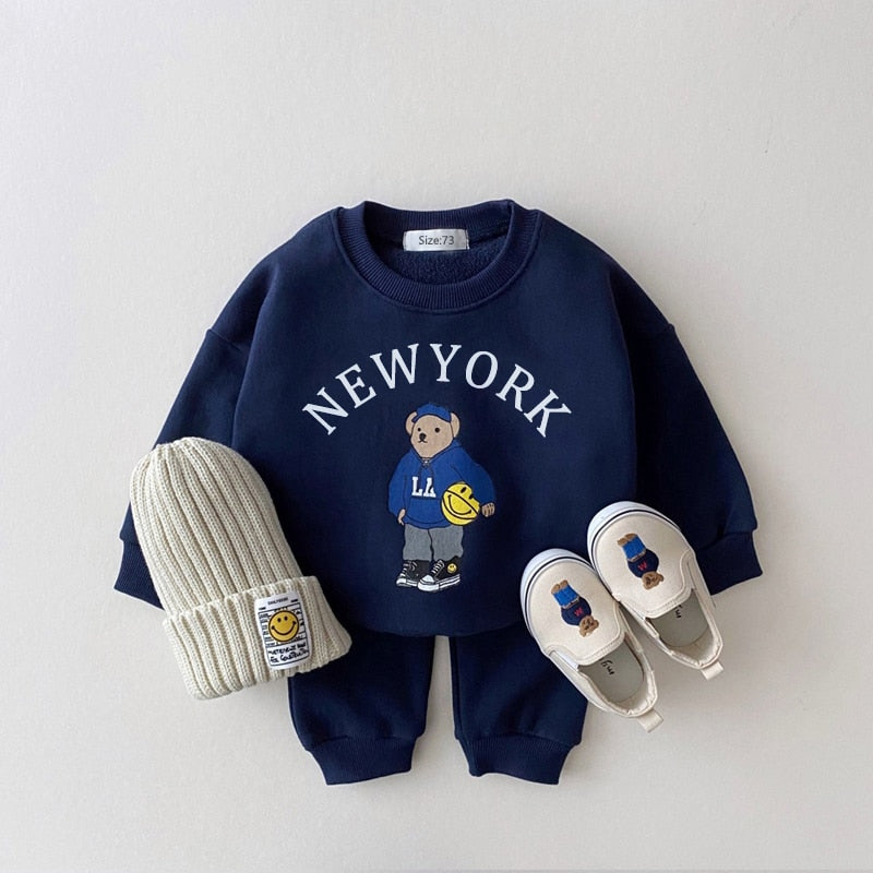 Store Adorable Childhoods Onyx Sweatshirt/Pants Set