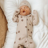 Newborn Baby Knitted Footie Jumpsuit - Little OneSie