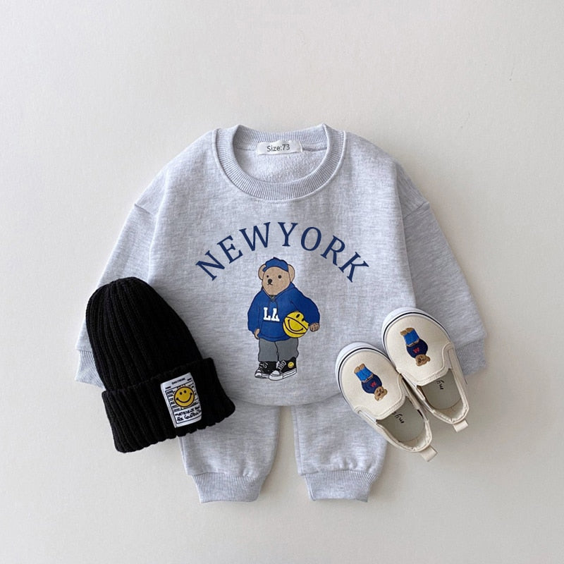 Baby Casual Hoodie and Pants Set - Little OneSie