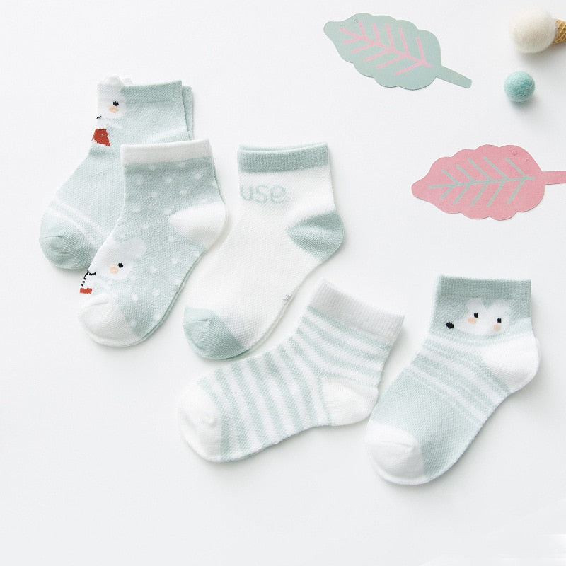 Cotton Mesh Baby Socks - Little OneSie