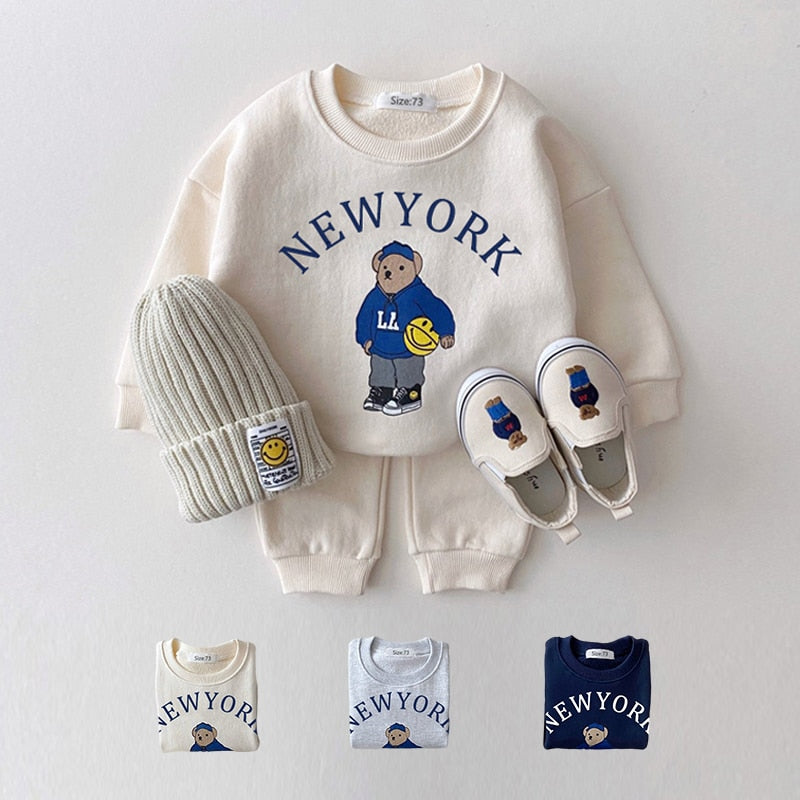 Baby Casual Hoodie and Pants Set - Little OneSie