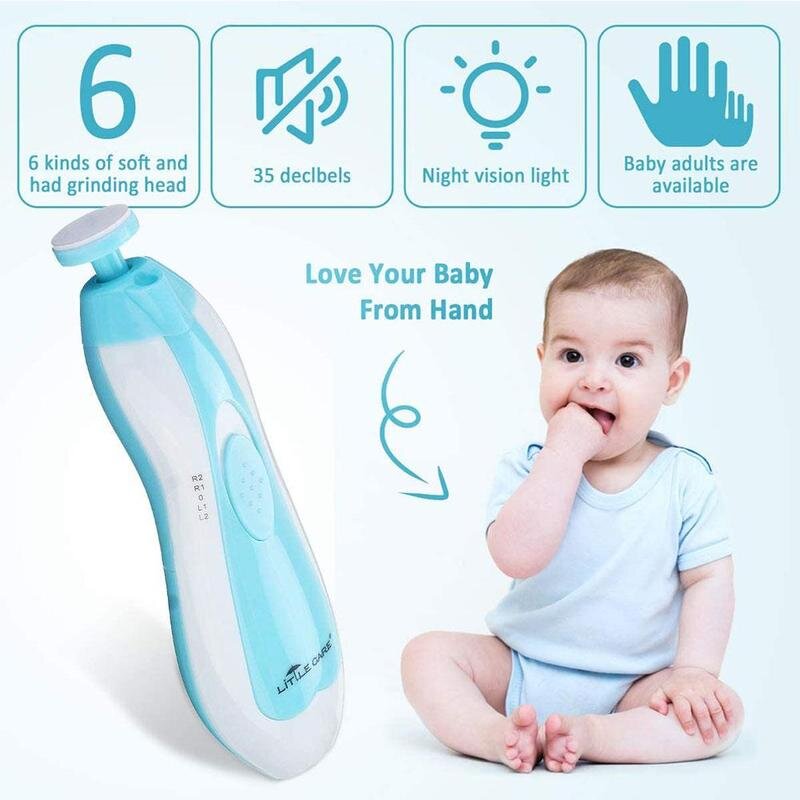 Painless Electric Baby Nail Trimmer - Little OneSie