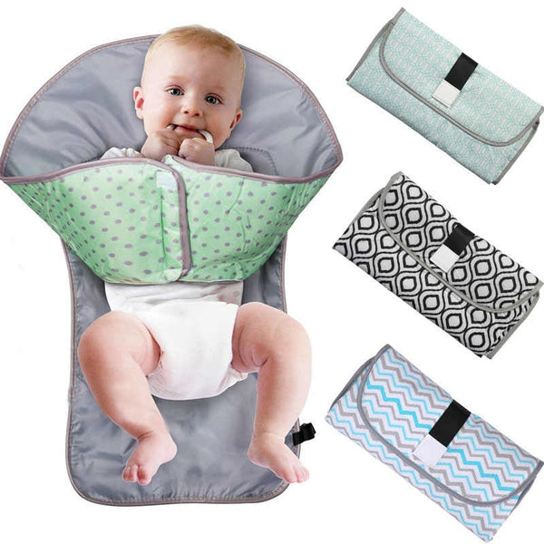 3-in-1 Hands Folding Diaper Bag - Little OneSie