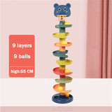 Baby Toys Rolling Ball Pile Tower - Little OneSie