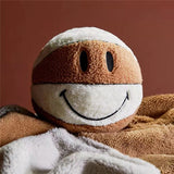 Smile Basketball Plushie Throw Pillow - Little OneSie