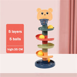 Baby Toys Rolling Ball Pile Tower - Little OneSie